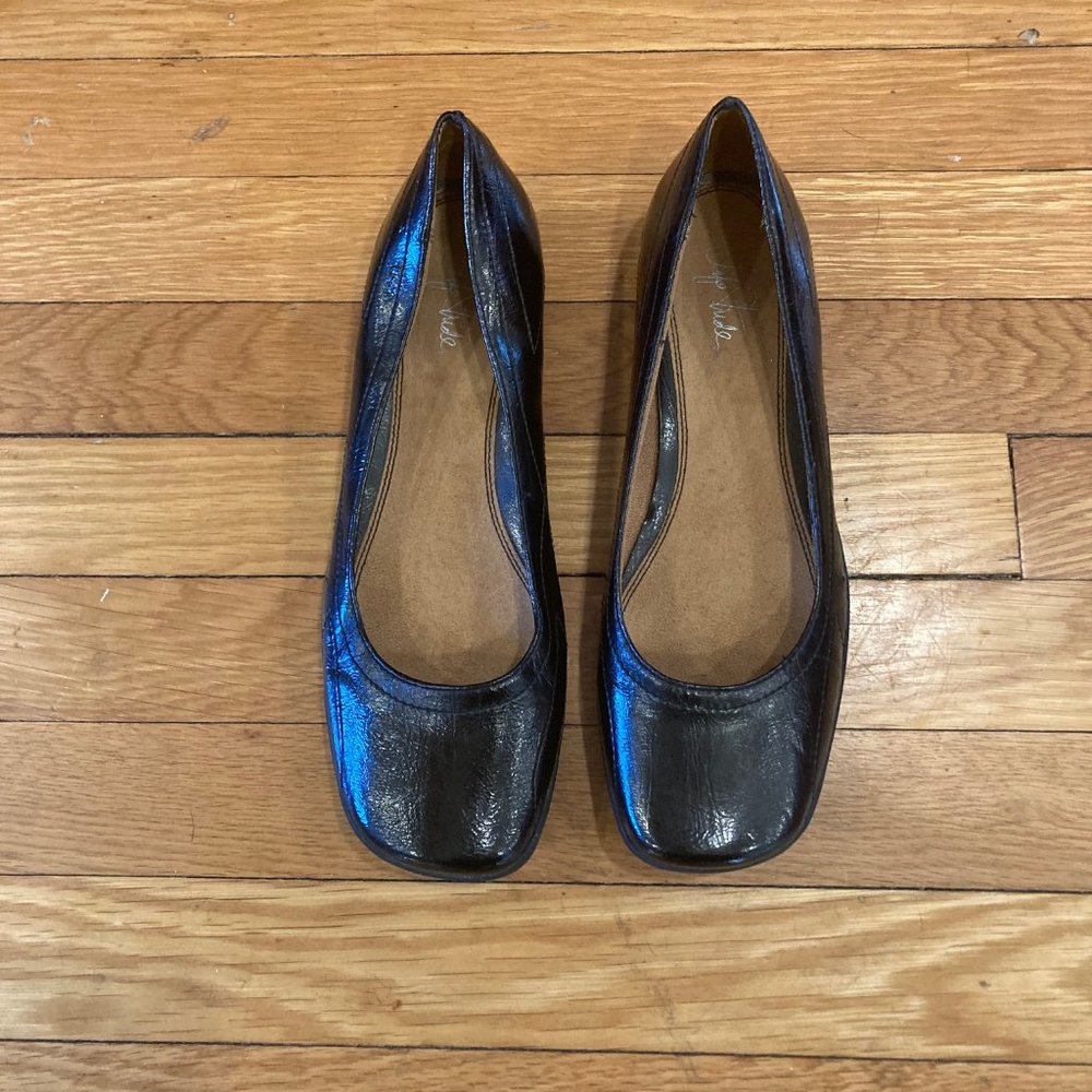 Life Stride Donovan Black Ballet Flats (Size 9.5) - Picture 2 of 5